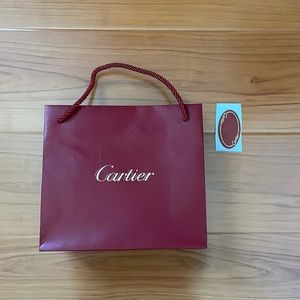 Cartier Small Shopping Bag Authentic